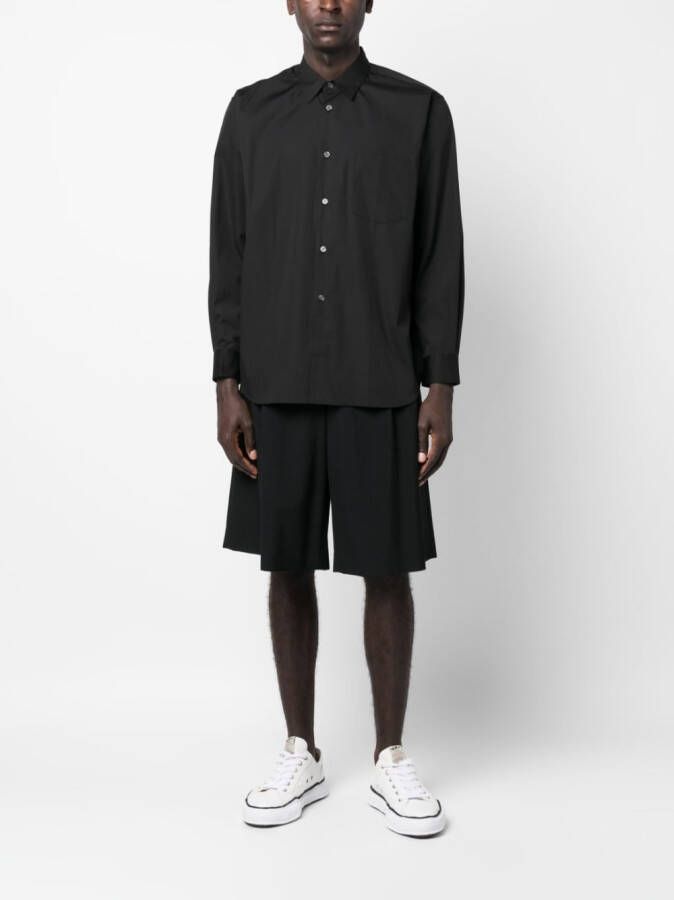 Comme Des Garçons Shirt Katoenen overhemd Zwart