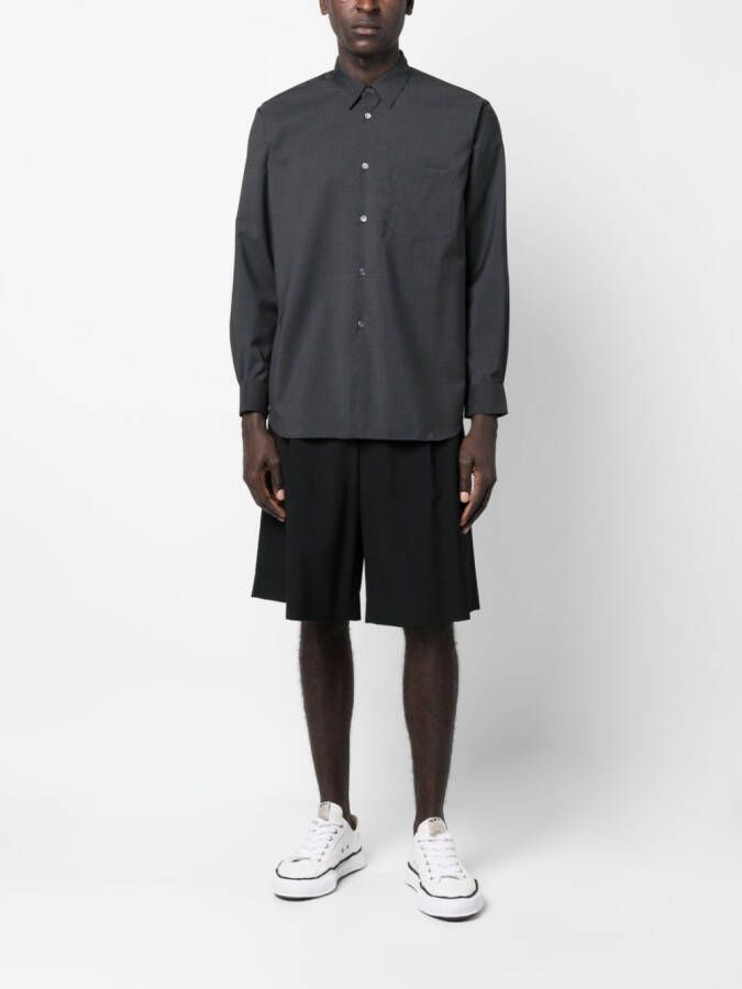 Comme Des Garçons Shirt Wollen overhemd Grijs