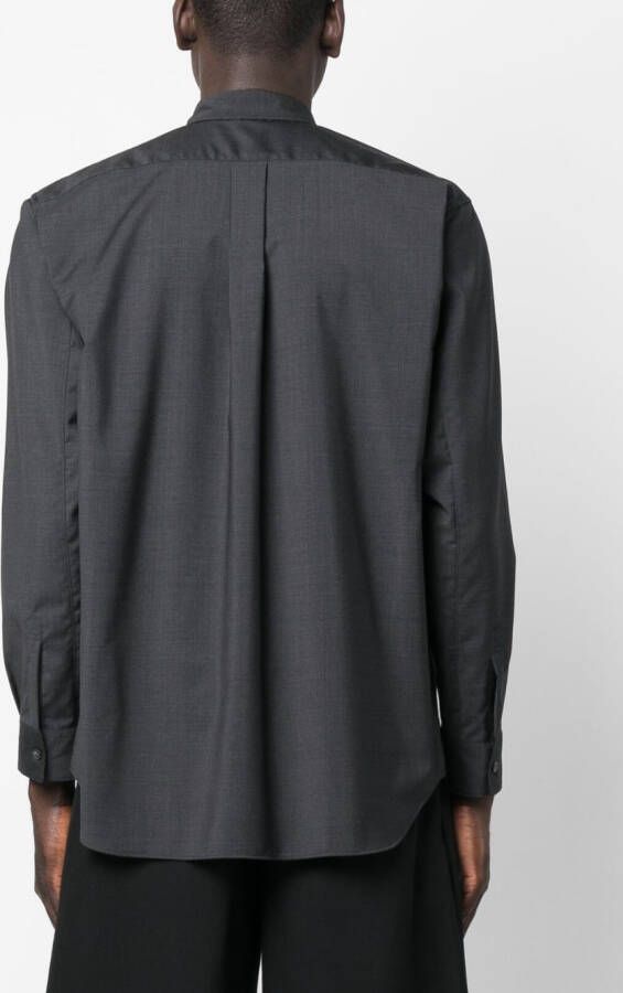 Comme Des Garçons Shirt Wollen overhemd Grijs