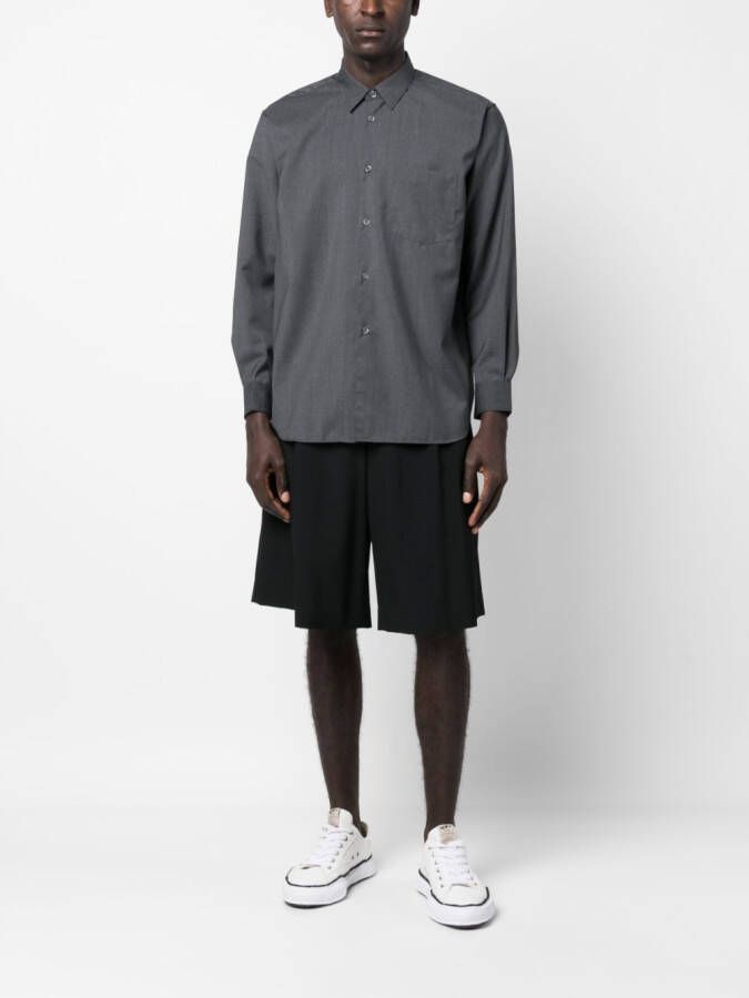 Comme Des Garçons Shirt Wollen overhemd Grijs