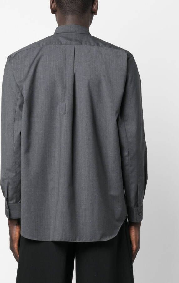 Comme Des Garçons Shirt Wollen overhemd Grijs
