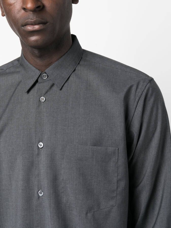 Comme Des Garçons Shirt Wollen overhemd Grijs