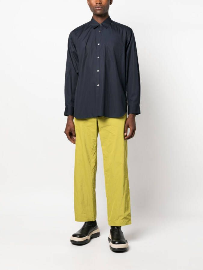 Comme Des Garçons Shirt Katoenen overhemd Blauw