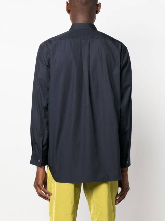 Comme Des Garçons Shirt Katoenen overhemd Blauw