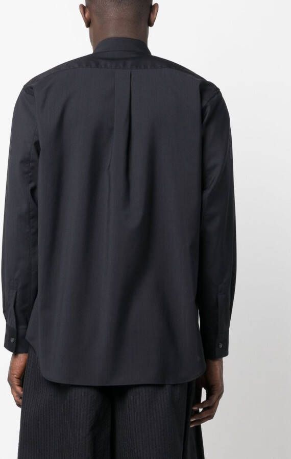 Comme Des Garçons Shirt Wollen overhemd Blauw