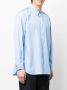 Comme Des Garçons Shirt Overhemd met borstzak Blauw - Thumbnail 3