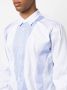 Comme Des Garçons Shirt Overhemd met gestreept vlak Blauw - Thumbnail 5