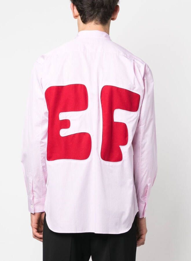Comme Des Garçons Shirt Overhemd met print Roze