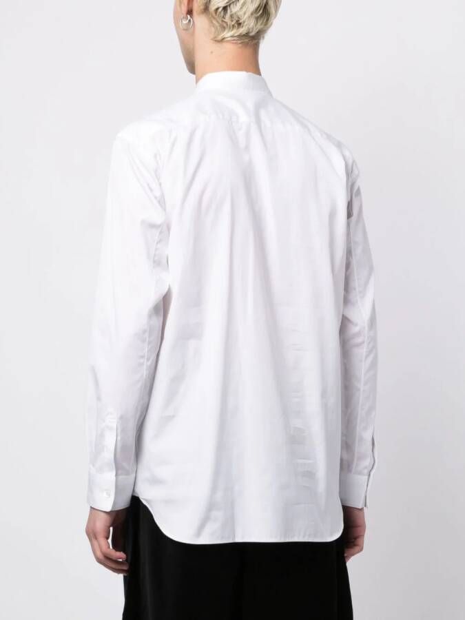 Comme Des Garçons Shirt Overhemd met vlakken Wit