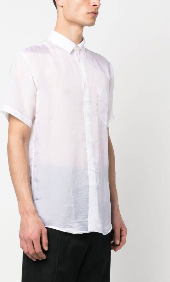 Comme Des Garçons Shirt Slim-fit overhemd Wit