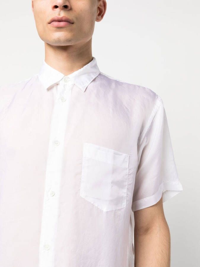 Comme Des Garçons Shirt Slim-fit overhemd Wit