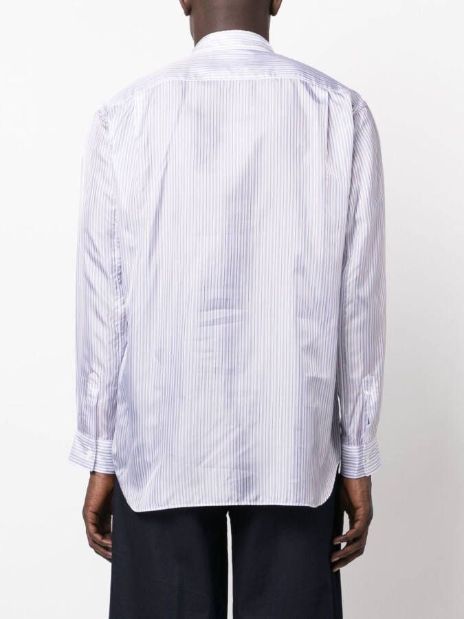 Comme Des Garçons Shirt Gestreept overhemd Wit