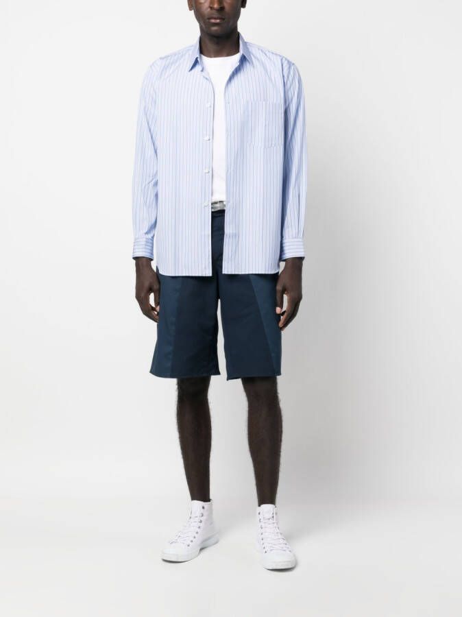 Comme Des Garçons Shirt Gestreept overhemd Blauw
