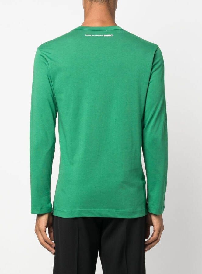 Comme Des Garçons Shirt Sweater met ronde hals Groen