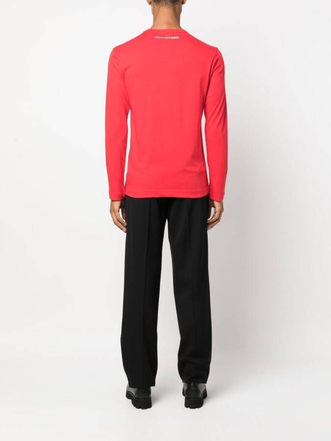 Comme Des Garçons Shirt Sweater met ronde hals Rood
