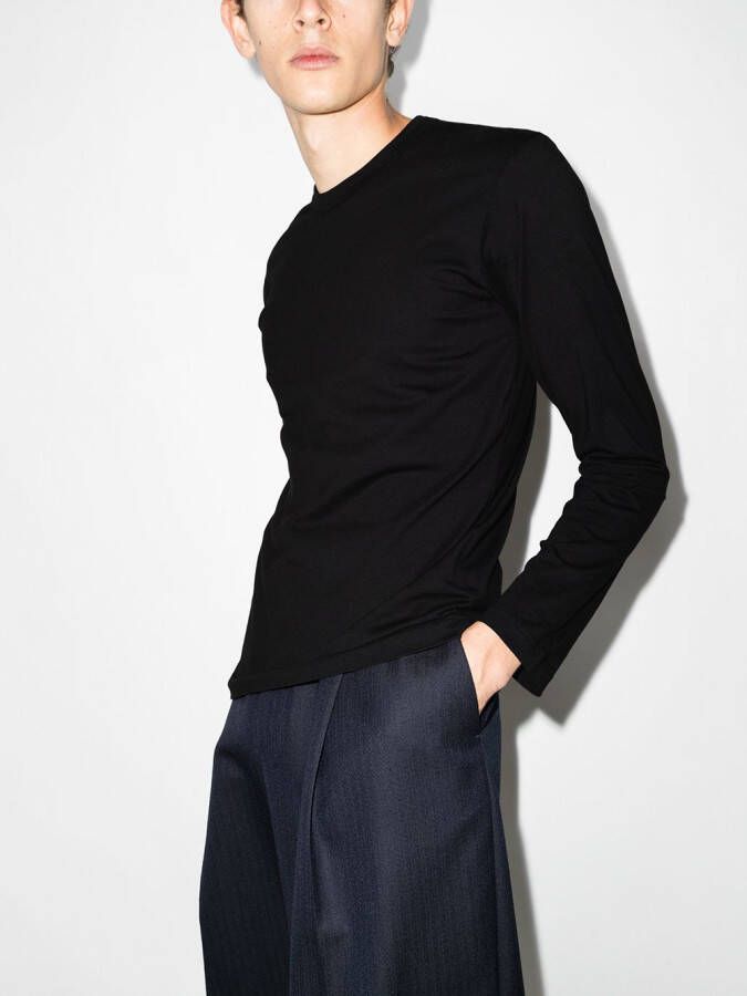 Comme Des Garçons Shirt T-shirt met logoprint Zwart
