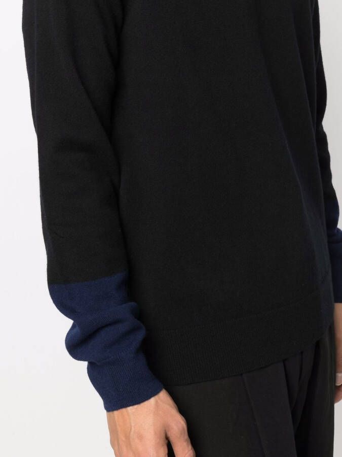 Comme Des Garçons Shirt Tonale trui Zwart