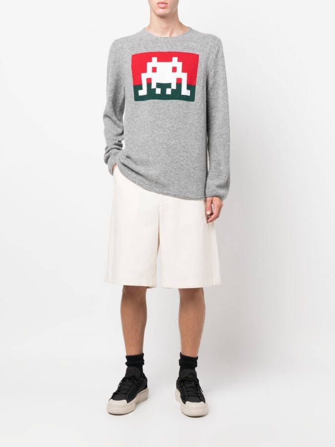 Comme Des Garçons Shirt Trui met grafische print Grijs