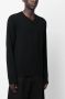 Comme Des Garçons Shirt Trui met V-hals Zwart - Thumbnail 3