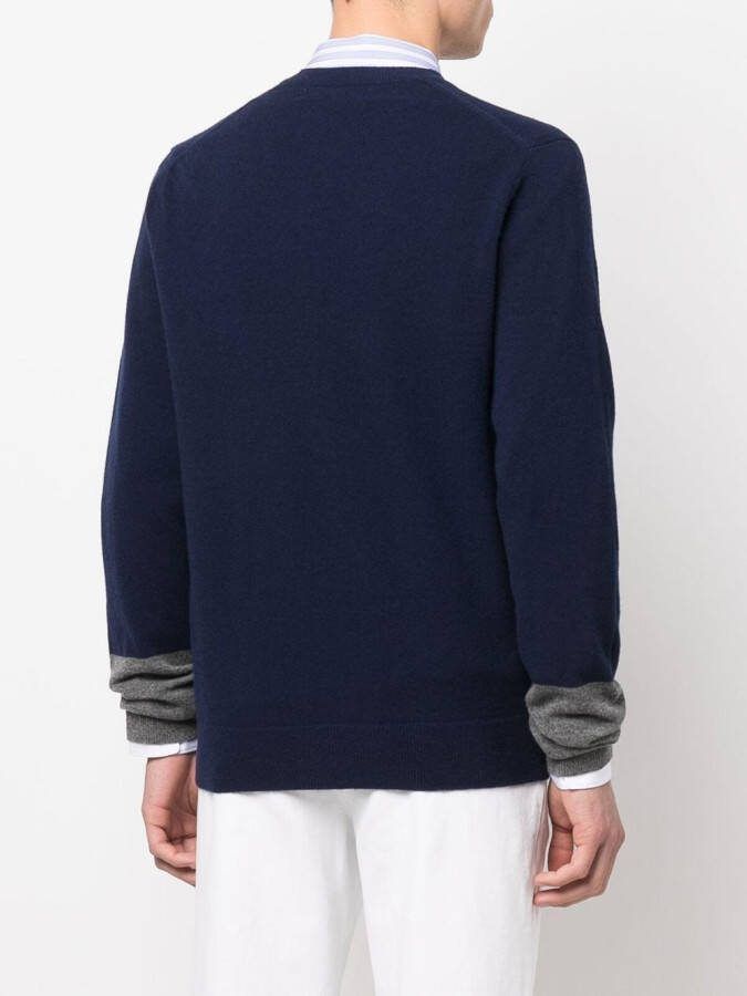 Comme Des Garçons Shirt Vest met halve mouwen Blauw
