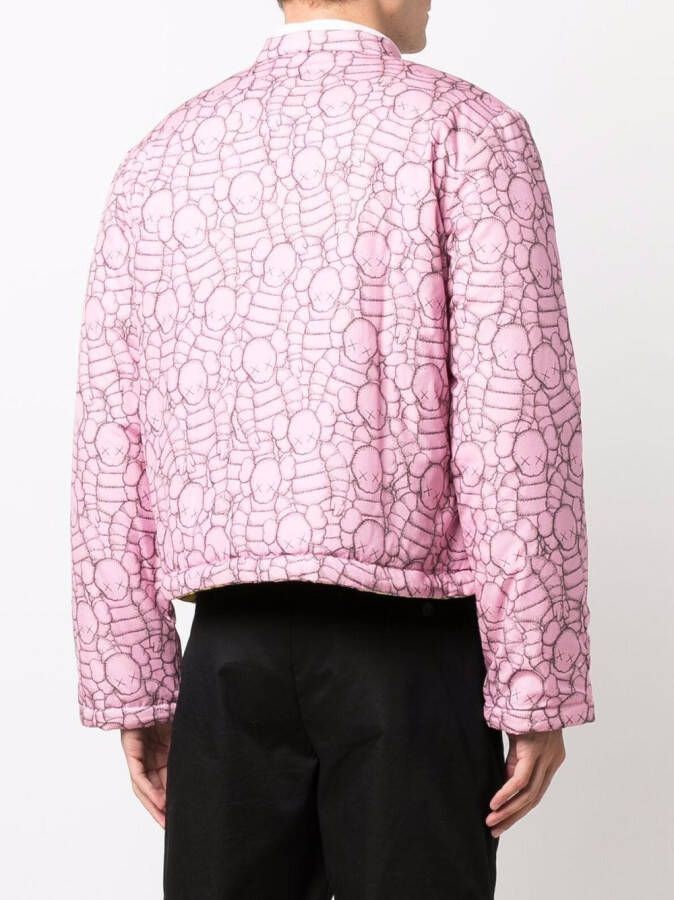 Comme Des Garçons Shirt x KAWS omkeerbaar jack Roze