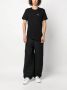 Comme Des Garçons Shirt x Lacoste asymmetrisch T-shirt Zwart - Thumbnail 2