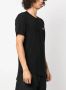 Comme Des Garçons Shirt x Lacoste asymmetrisch T-shirt Zwart - Thumbnail 3