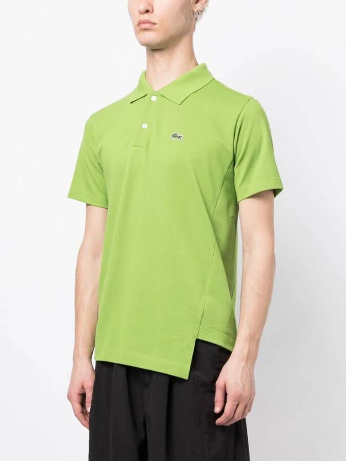 Comme Des Garçons Shirt x Lacoste poloshirt met logopatch Groen