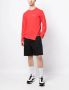 Comme Des Garçons Shirt x Lacoste asymmetrisch T-shirt Rood - Thumbnail 2