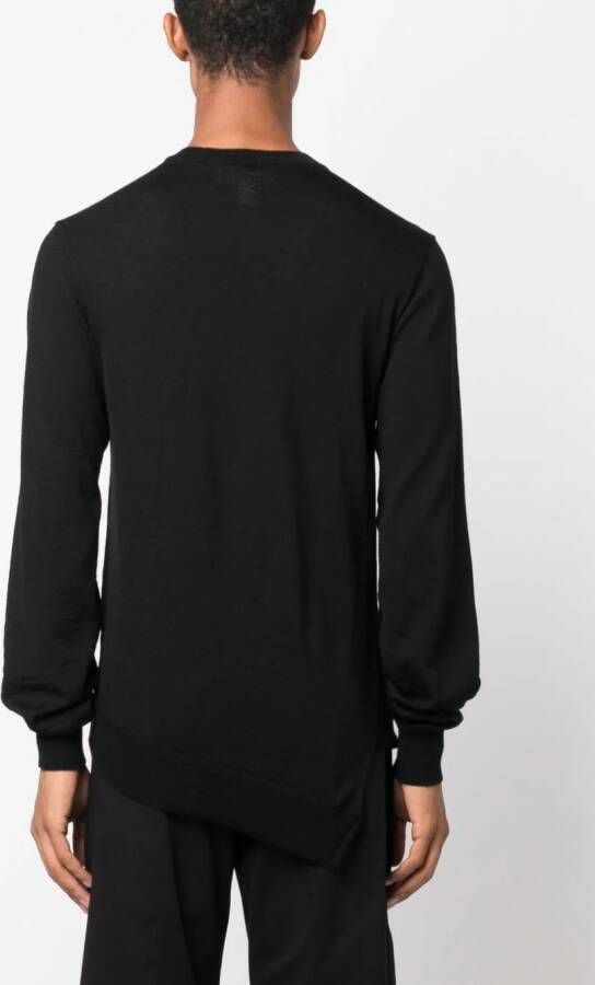 Comme Des Garçons Shirt x Lacoste trui met geborduurd logo Zwart