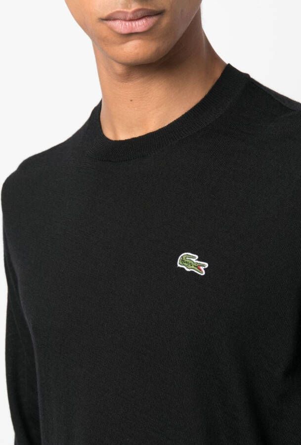 Comme Des Garçons Shirt x Lacoste trui met geborduurd logo Zwart