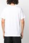 Comme Des Garçons Shirt x Lacoste T-shirt met logoprint Wit - Thumbnail 4