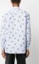 Comme Des Garçons Shirt x Lacoste gestreept overhemd Blauw - Thumbnail 4