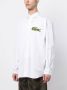 Comme Des Garçons Shirt x Lacoste overhemd met logopatch Wit - Thumbnail 3