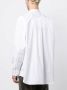 Comme Des Garçons Shirt x Lacoste overhemd met logopatch Wit - Thumbnail 4