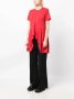 Comme Des Garçons T-shirt met vlakken Rood - Thumbnail 3