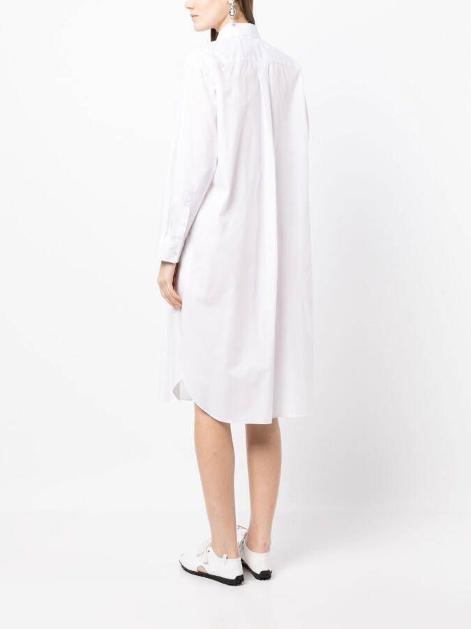 Comme des Garçons TAO Blouse met geplooid detail Wit