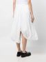 Comme des Garçons TAO Gedrapeerde maxi-rok Wit - Thumbnail 4