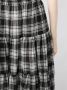 Comme des Garçons TAO Geruite midi-rok Zwart - Thumbnail 5