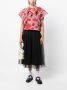 Comme des Garçons TAO x Shun Sudo T-shirt met bloemenprint Rood - Thumbnail 2