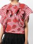 Comme des Garçons TAO x Shun Sudo T-shirt met bloemenprint Rood - Thumbnail 5