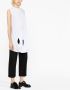 Comme Des Garçons Uitgesneden tanktop Wit - Thumbnail 4