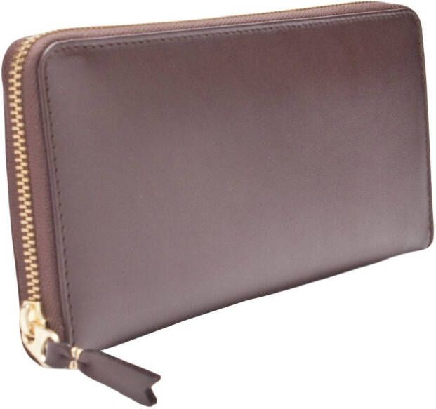 Comme Des Garçons Wallet 'Classic Plain' wallet Bruin