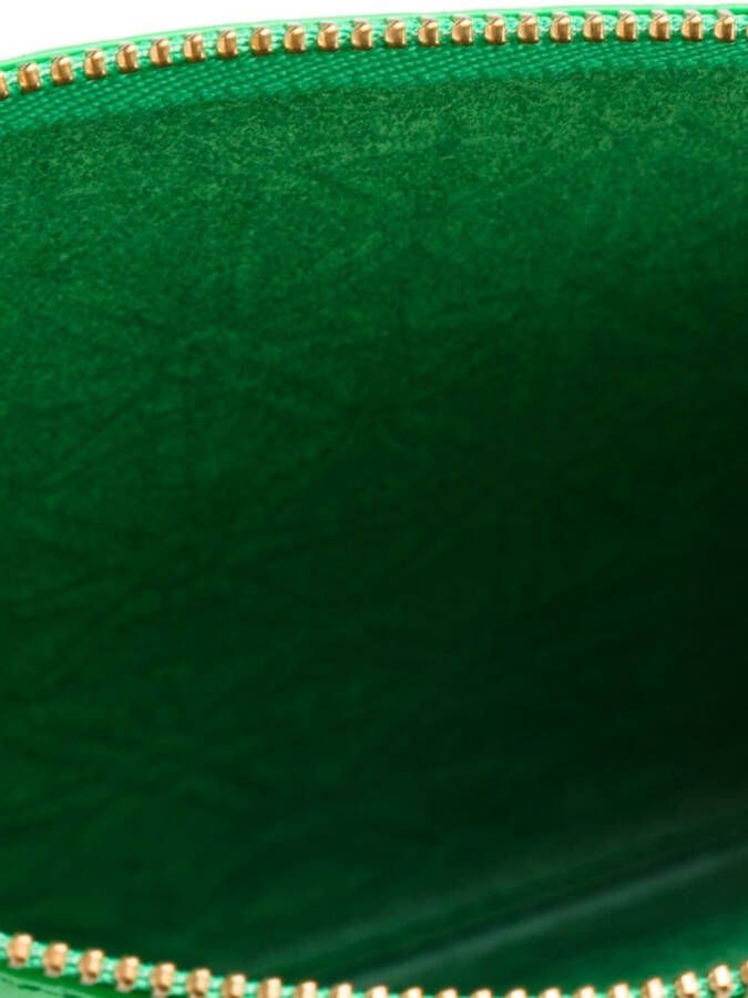 Comme Des Garçons Wallet 'Colour Embossed A' purse Groen