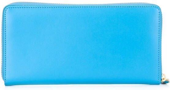 Comme Des Garçons Wallet 'Colour Plain' wallet Blauw