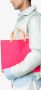 Comme Des Garçons Wallet Leren shopper Roze - Thumbnail 2
