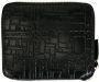Comme Des Garçons Wallet 'Embossed Logo' purse Zwart - Thumbnail 2