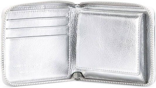 Comme Des Garçons Wallet 'Embossed Logo' wallet Grijs