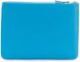 Comme Des Garçons Wallet geritste etui voor munten Blauw - Thumbnail 2