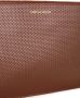 Comme Des Garçons Wallet Clutch met logo-reliëf Bruin - Thumbnail 3